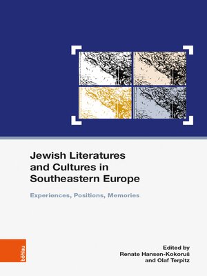 cover image of Jewish Literatures and Cultures in Southeastern Europe